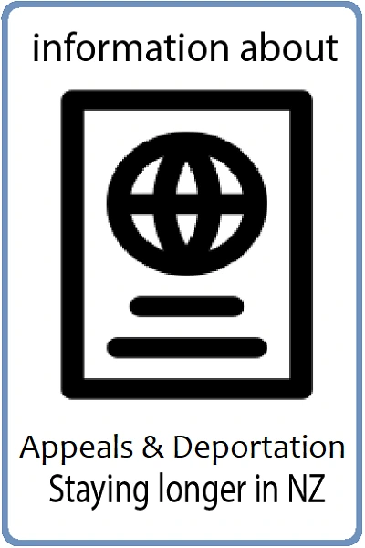 Info for appeals and deportation Info for appeals and deportation