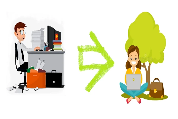virtual office Support our change to a virtual office
